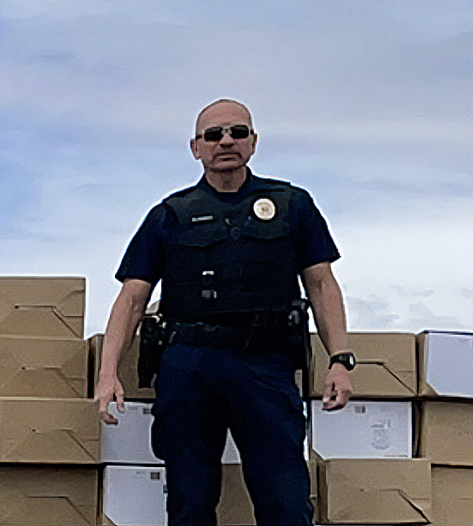 Olivares on duty on the Southern Transcon near the Arizona/New Mexico border. Olivares on duty on the Southern Transcon near the Arizona/New Mexico border.